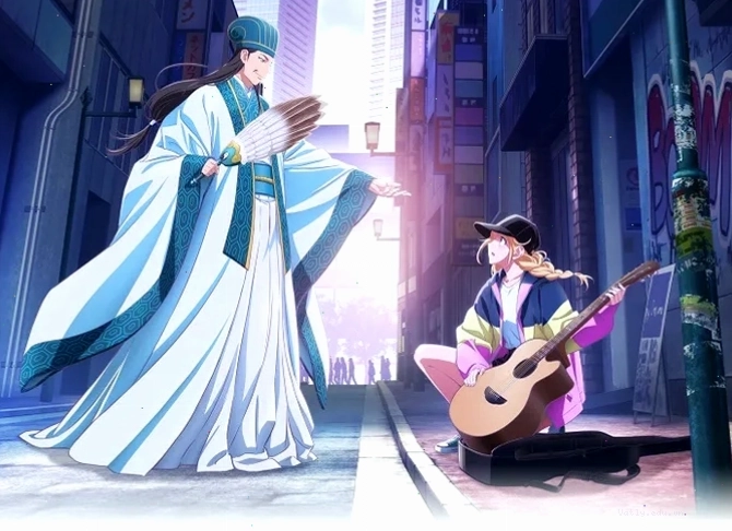 Hình ảnh nhân vật trong anime Summer Time Render