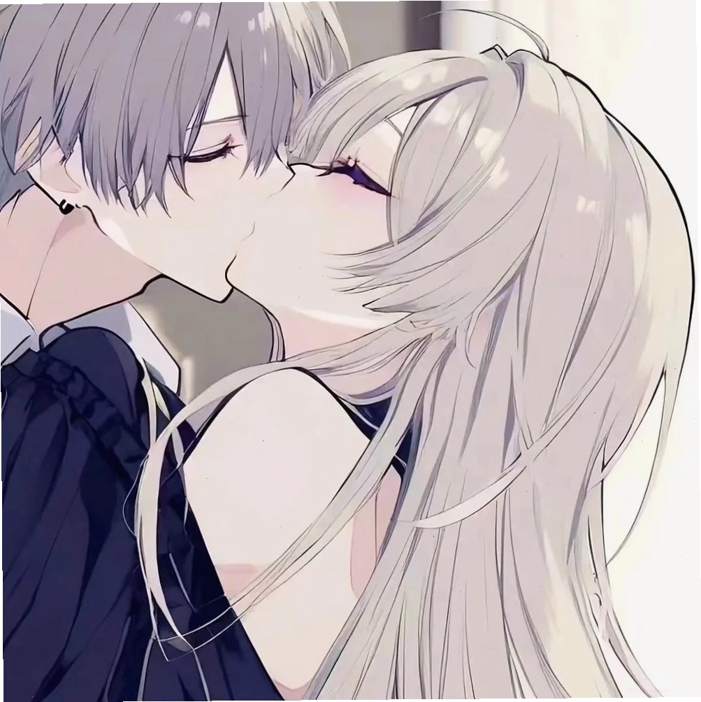 Hình anime hôn môi đẹp