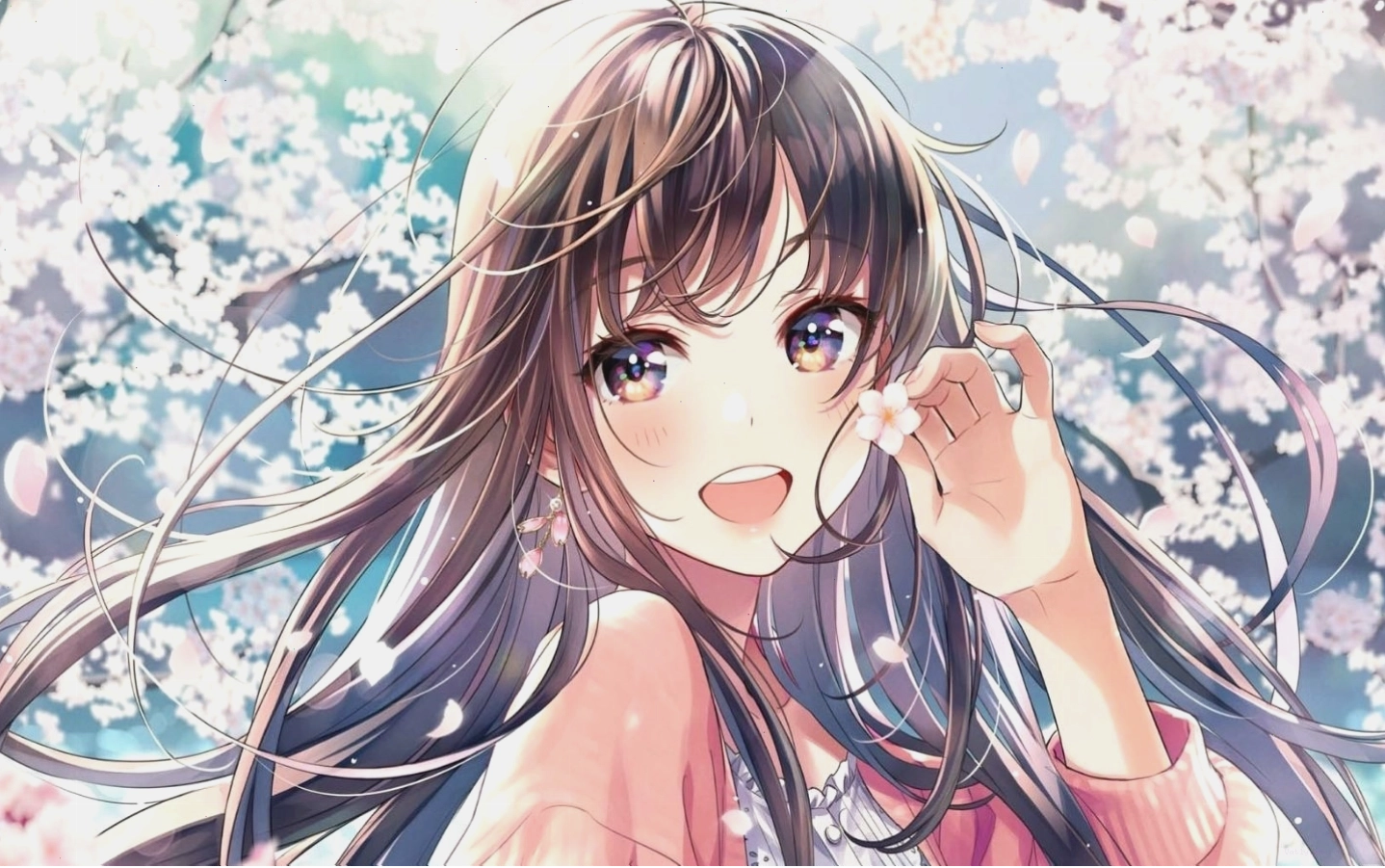 Hình nền anime nữ cute đáng yêu