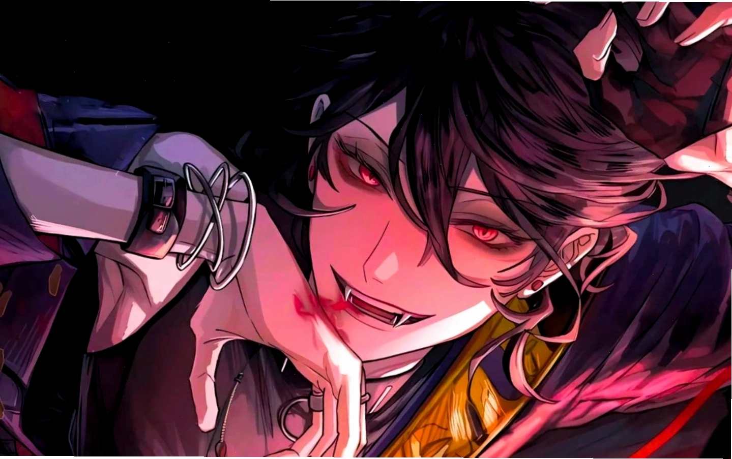 Hình nền anime với nhân vật trong vai phản diện đầy cuốn hút