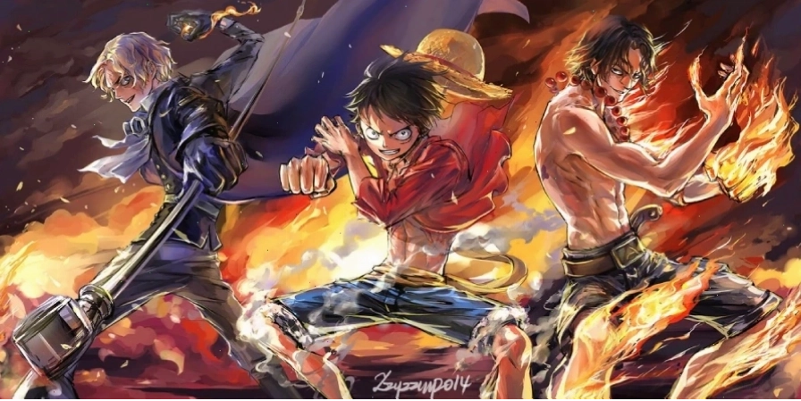 Hình nền điện thoại anime 3D màu sắc rực rỡ