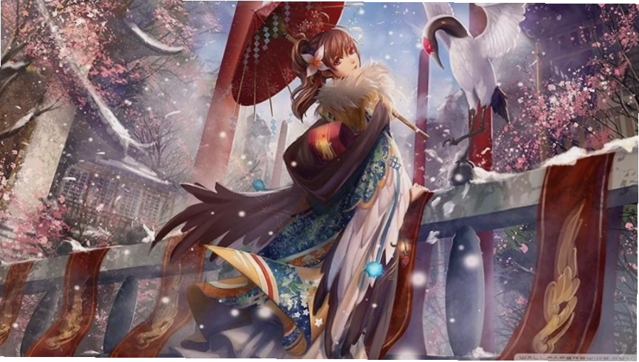 Hình nền điện thoại anime 3D với hiệu ứng ánh sáng ấn tượng