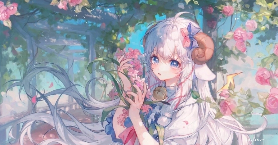 Hình nền điện thoại anime với gam màu pastel nhẹ nhàng và tinh tế