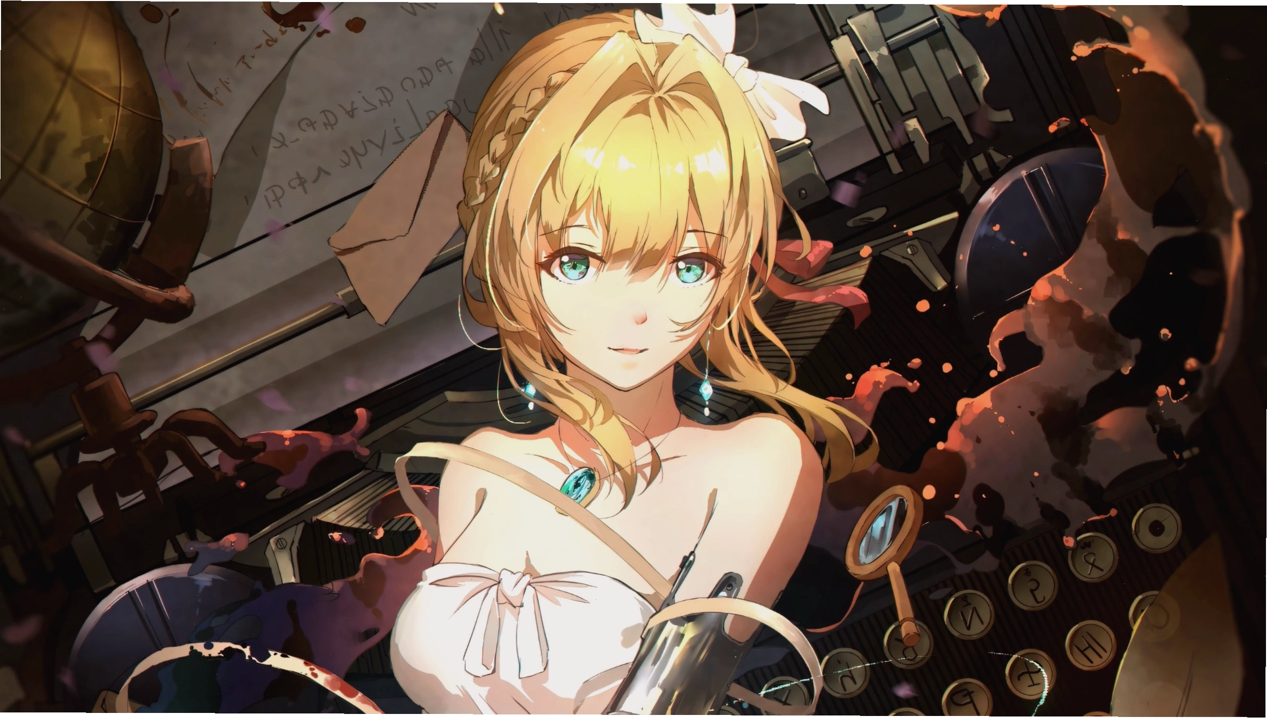 Hình nền máy tính 4K Cute Anime với các nhân vật ngộ nghĩnh
