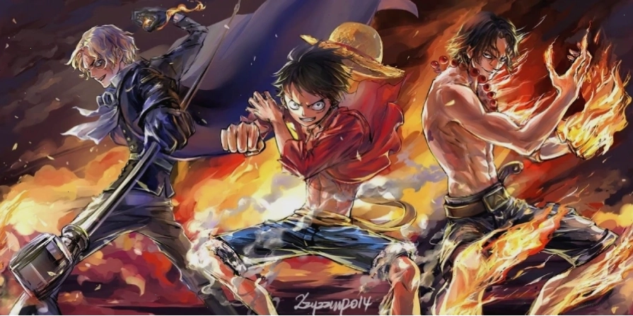 Hình nền máy tính Anime 3D nhân vật chiến đấu