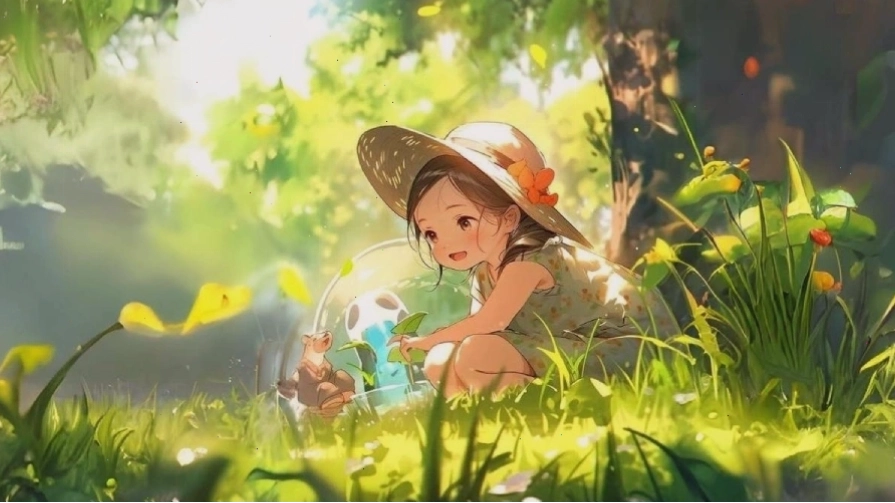 Hình nền máy tính Anime nhân vật nam trong bối cảnh hành động