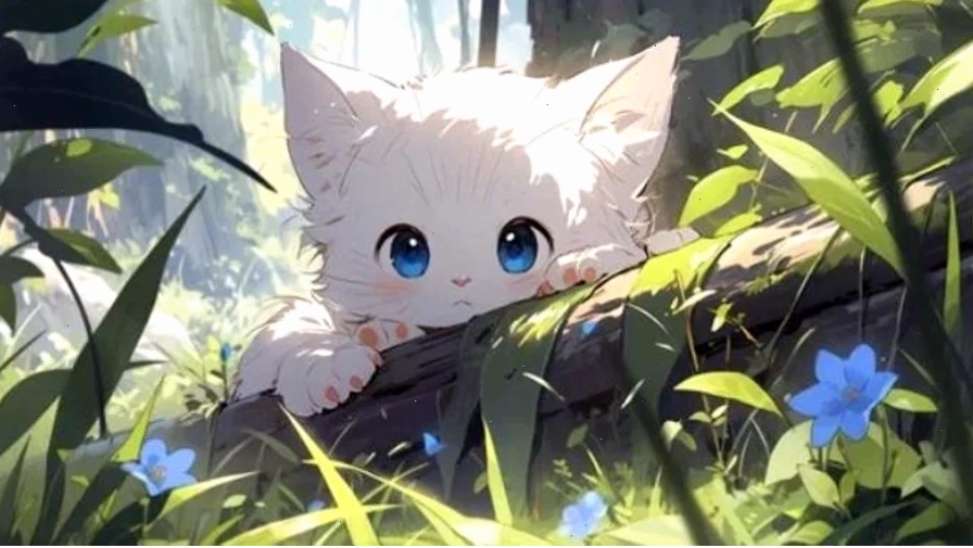Hình nền máy tính Anime với nhân vật nữ có nét bí ẩn