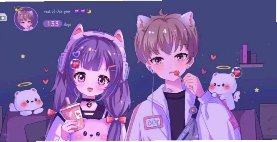 Hình nền máy tính Anime với nhân vật nữ trong trang phục ấn tượng