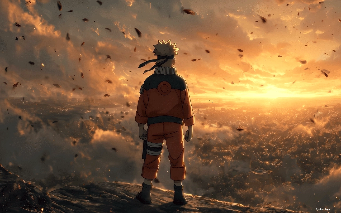 Hình nền Naruto Uzumaki với sức mạnh tiềm ẩn