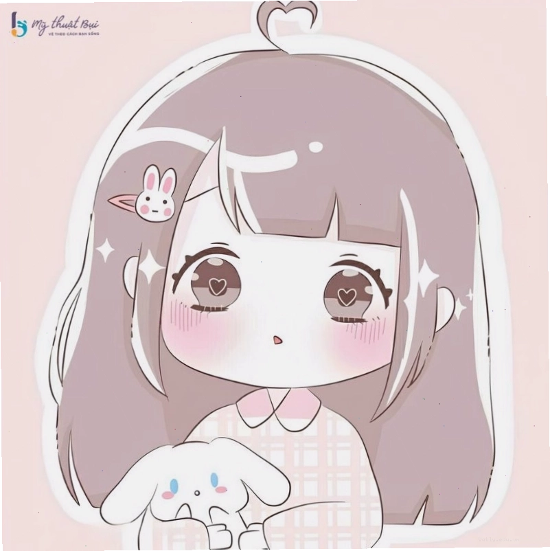 Hình vẽ chibi anime nữ theo chủ đề công chúa