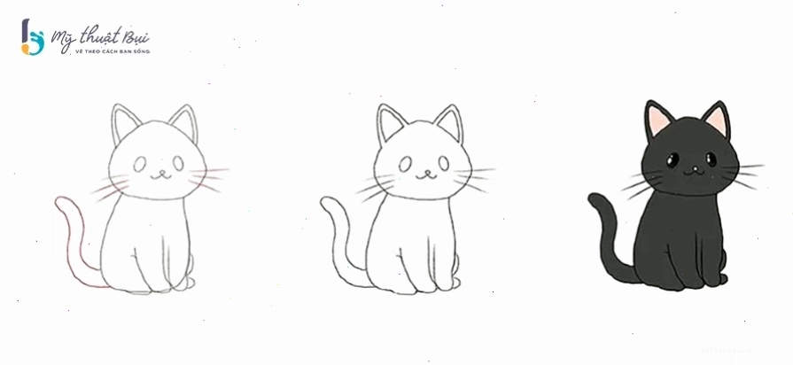 Hoàn thiện nét vẽ và tô màu cho nhân vật chibi