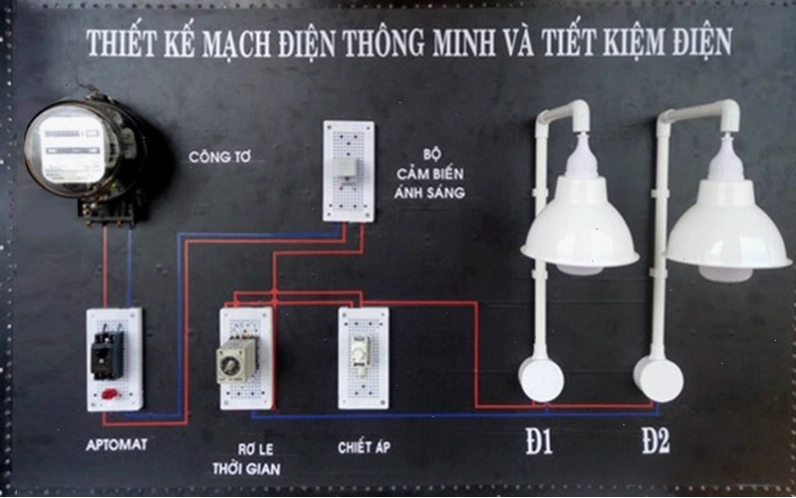 Học sinh Việt Nam chế tạo mạch điện thông minh