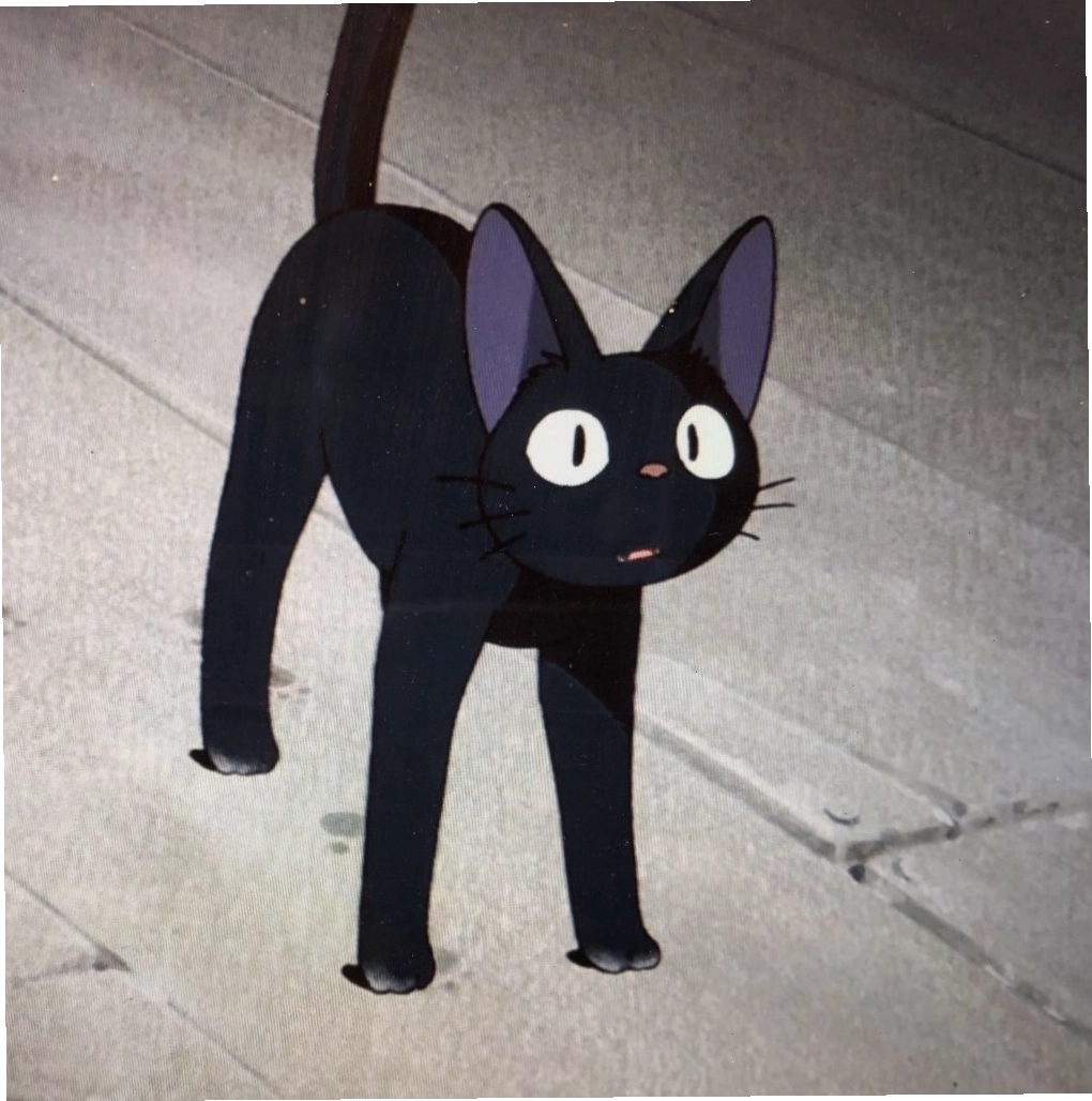 Jiji chú mèo đen tinh nghịch trong Kiki's Delivery Service