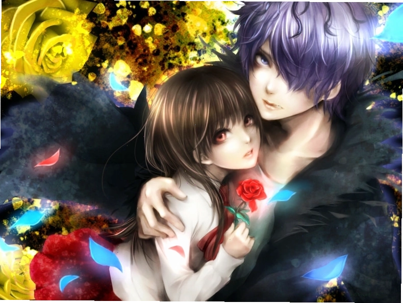 Khoảnh khắc tình yêu anime đẹp đôi và lãng mạn