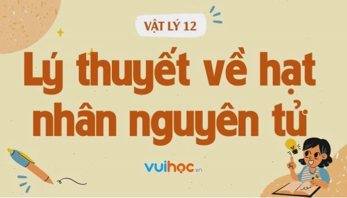 Lý thuyết về hạt nhân nguyên tử và các hạt cấu tạo