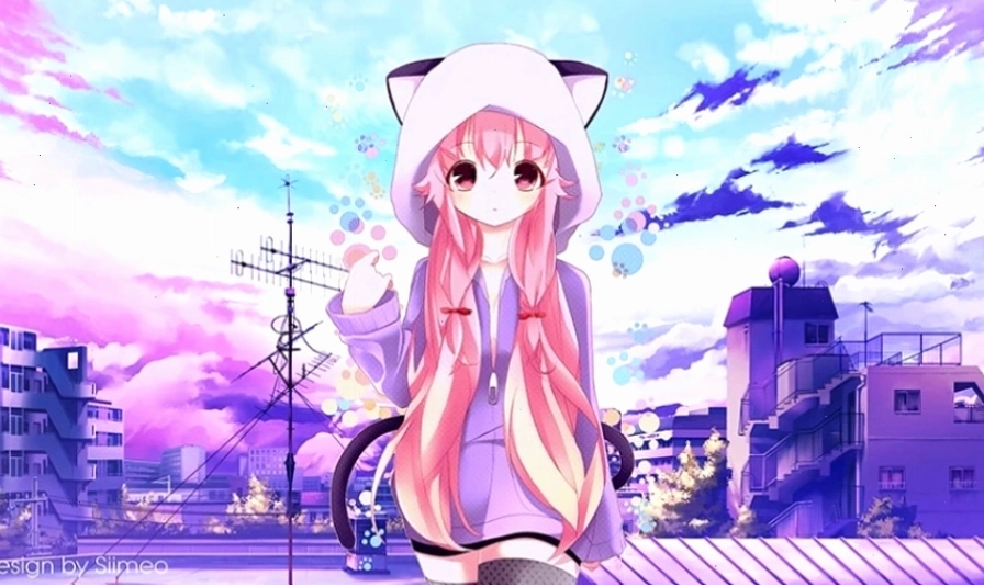 Mẫu hình nền điện thoại anime dễ thương 4K