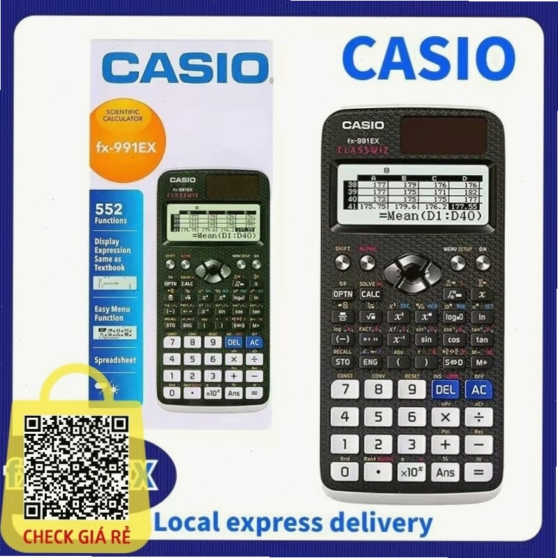 Máy tính Casio hỗ trợ tính toán các công thức vật lý phức tạp