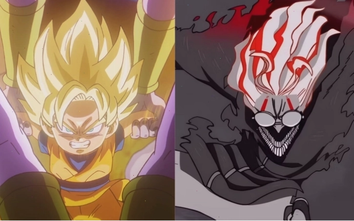 Minh họa các nhân vật trong phim anime
