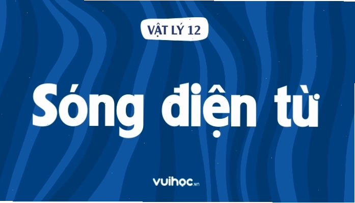 Minh họa cấu tạo sóng điện từ với điện trường và từ trường vuông góc nhau