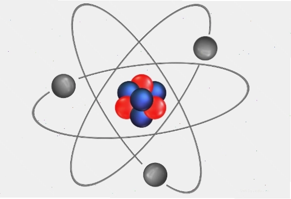 Minh họa cấu trúc nguyên tử cho thấy sự tồn tại của proton và neutron trong hạt nhân