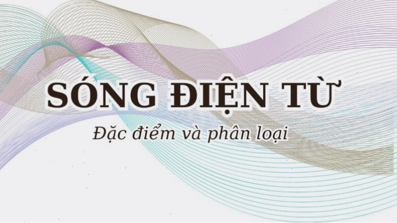 Minh họa cấu trúc trường điện và từ trong sóng điện từ lan truyền