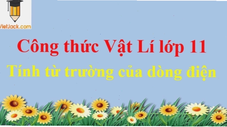 Minh họa công thức tính lực từ tác dụng lên dây dẫn mang dòng điện