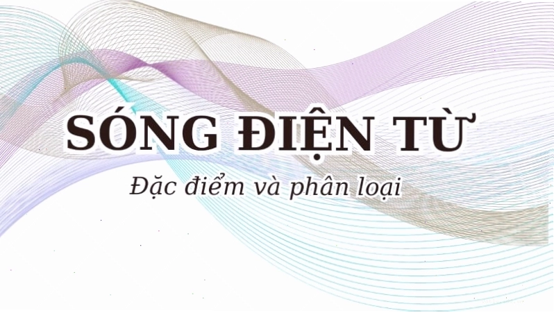 Mô hình minh họa sự lan truyền của sóng điện từ trong không gian