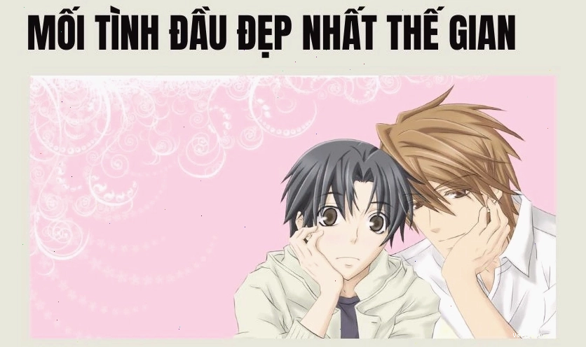 Mối tình đầu đẹp nhất thế gian là phim anime đam mỹ hay nhất với khung cảnh lãng mạn