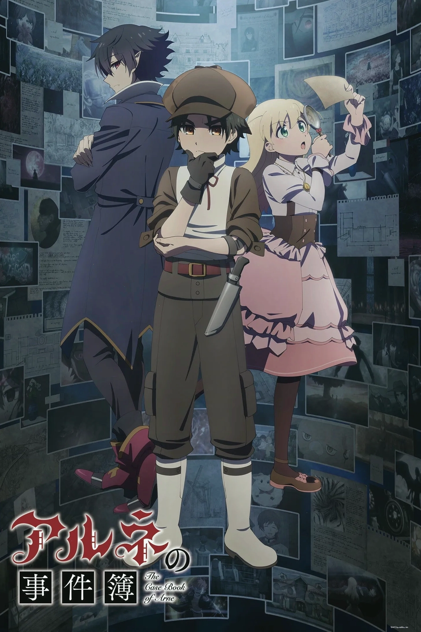 Một phân cảnh trong anime Arne no Jikenbo
