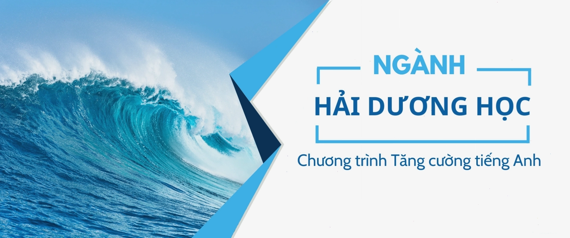 Ngành Hải dương học - Chương trình tăng cường tiếng Anh