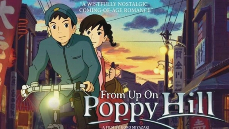 Ngọn đồi hoa hồng anh - Hình ảnh thơ mộng trong một phim anime