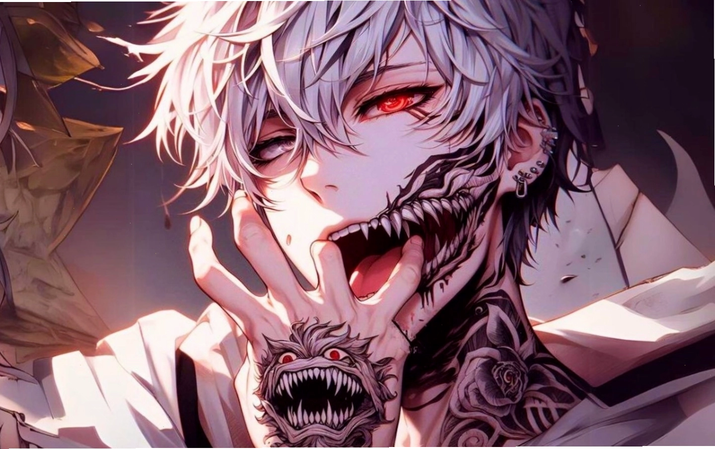Nhân vật anime lạnh lùng với trang phục ấn tượng