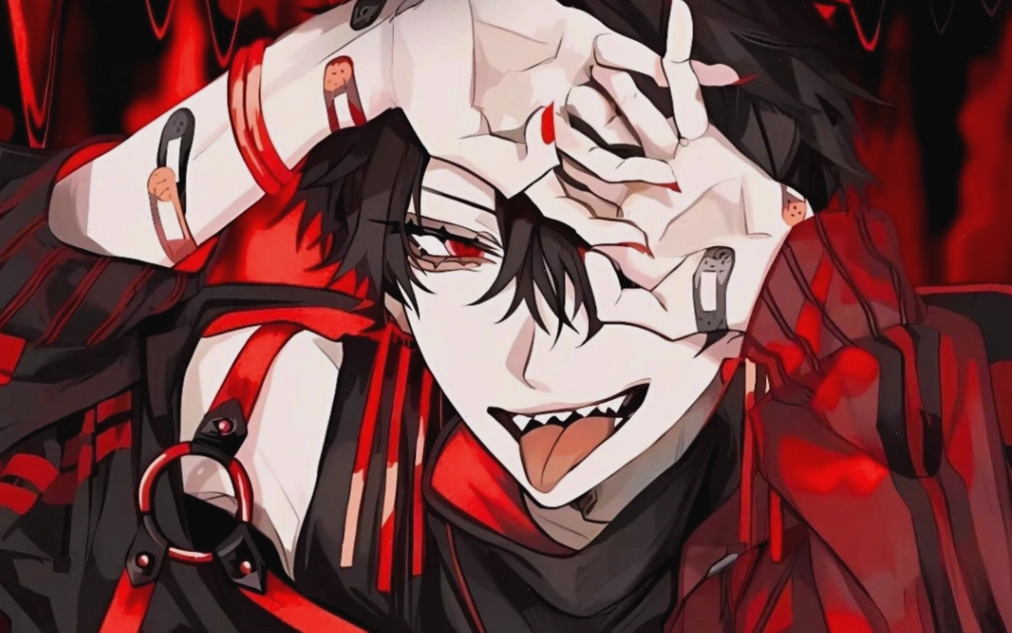 Nhân vật anime nữ lạnh lùng với ánh mắt sắc sảo