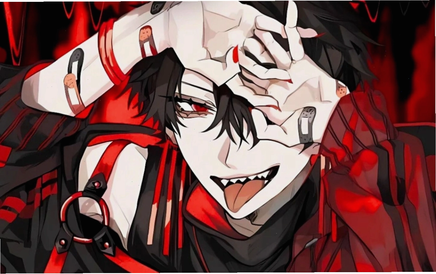 Nhân vật anime nữ với vẻ mặt nghiêm túc