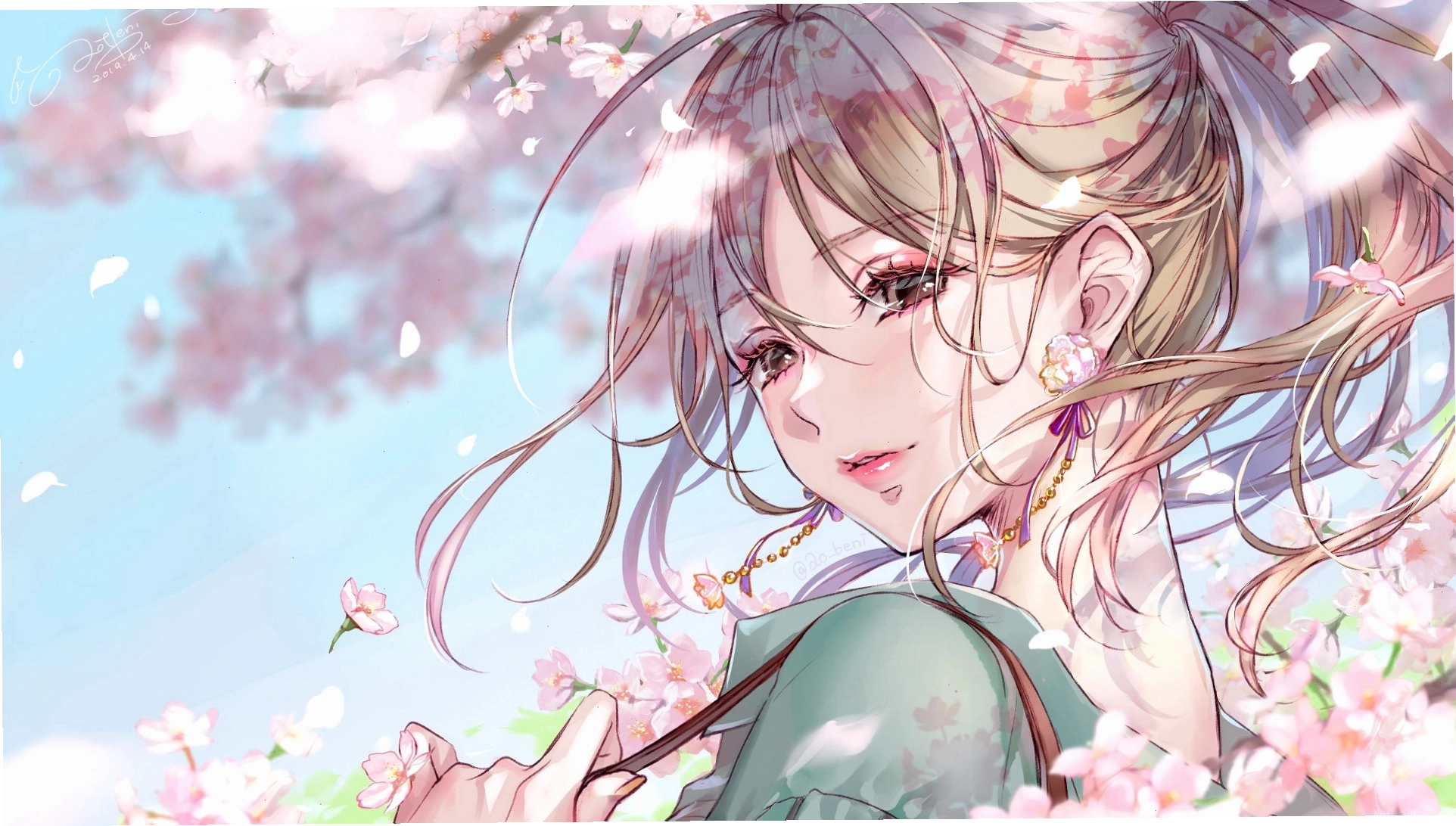 Nhân vật nữ anime dễ thương