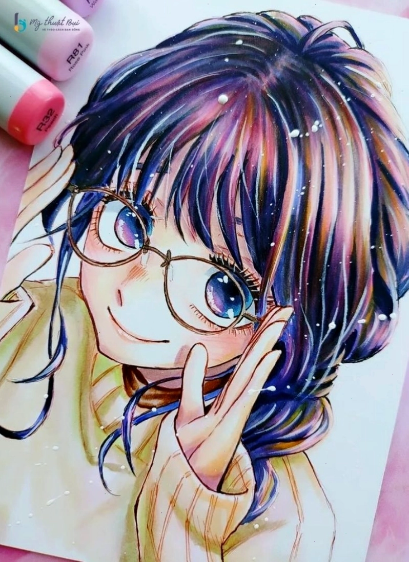 Nhiều mẫu vẽ nhân vật anime nữ đẹp