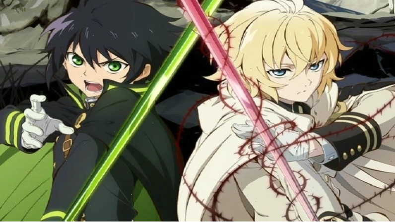 Owari no Seraph với cảnh chiến đấu giữa con người và ma cà rồng