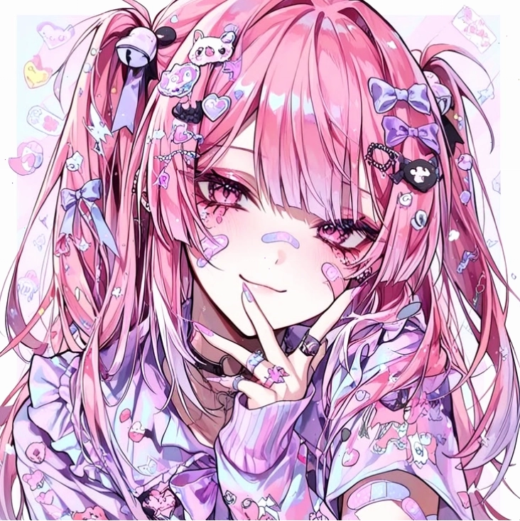 Pfp anime girl với phong cách nghệ thuật độc đáo