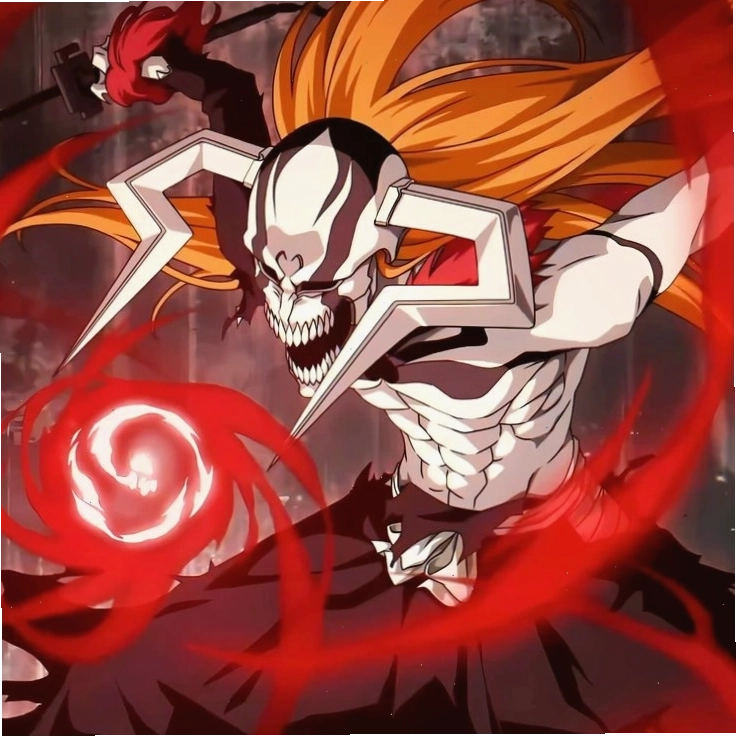 Pfp anime Vasto Lorde Ichigo mạnh mẽ