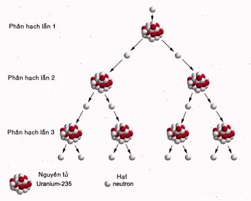 Phản ứng dây chuyền trong năng lượng hạt nhân