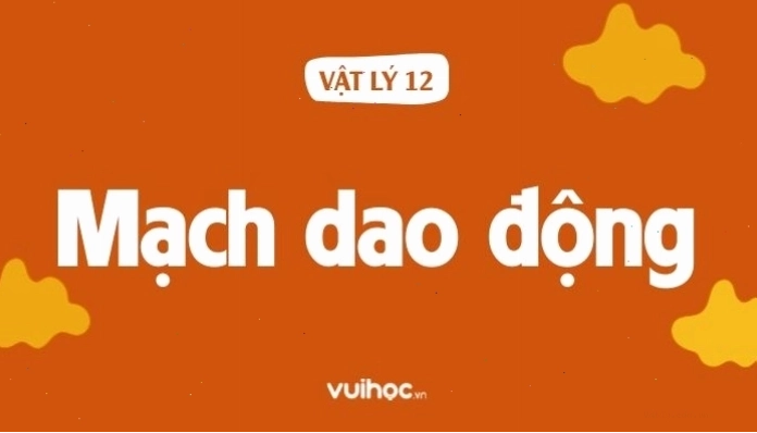 Sơ đồ minh họa mạch dao động LC