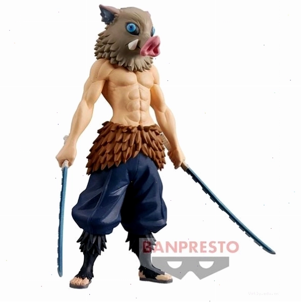 So sánh mô hình Inosuke Hashibira thật và giả