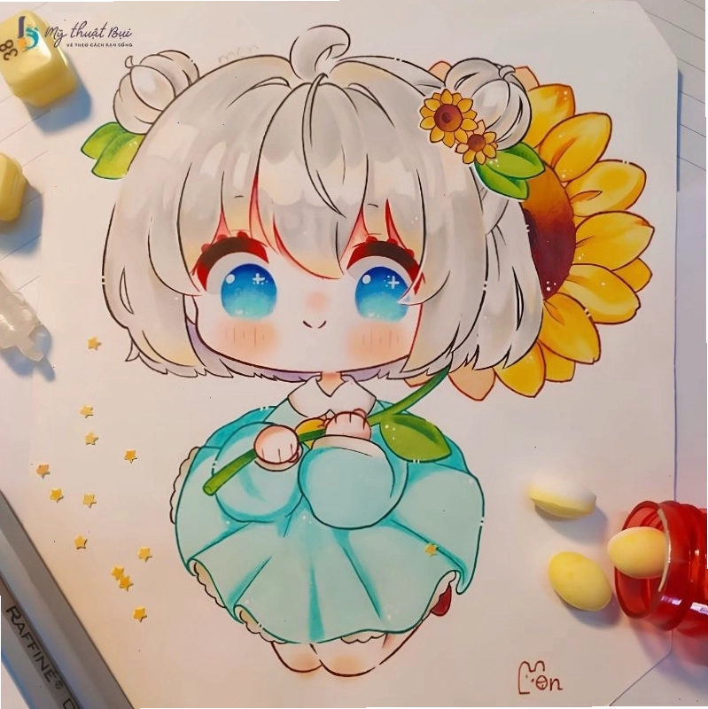 Tập hợp các hình vẽ Chibi với nhiều phong cách khác nhau