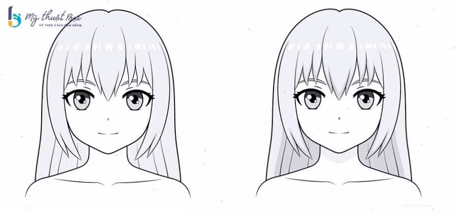 Tô màu và đổ bóng cho tranh nhân vật anime