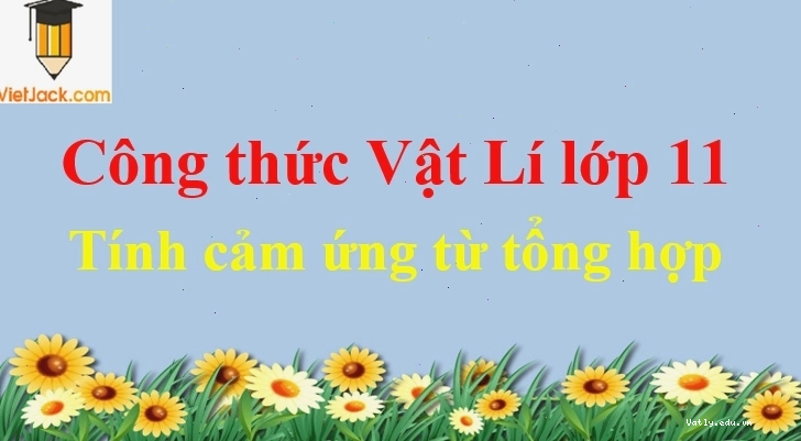Tóm tắt các công thức tính cảm ứng từ