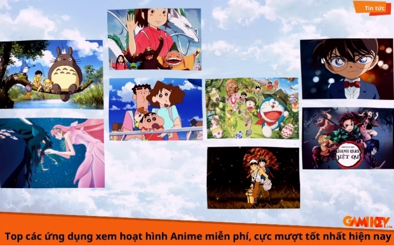 Top các ứng dụng xem hoạt hình anime