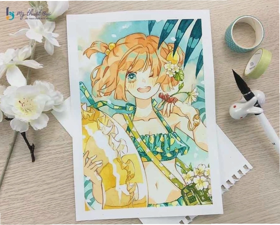 Tranh vẽ anime nam đẹp