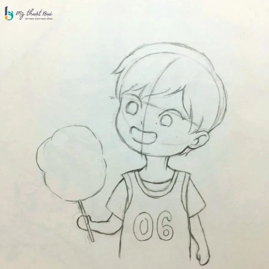 Vẽ chi tiết trang phục cho nhân vật anime nam