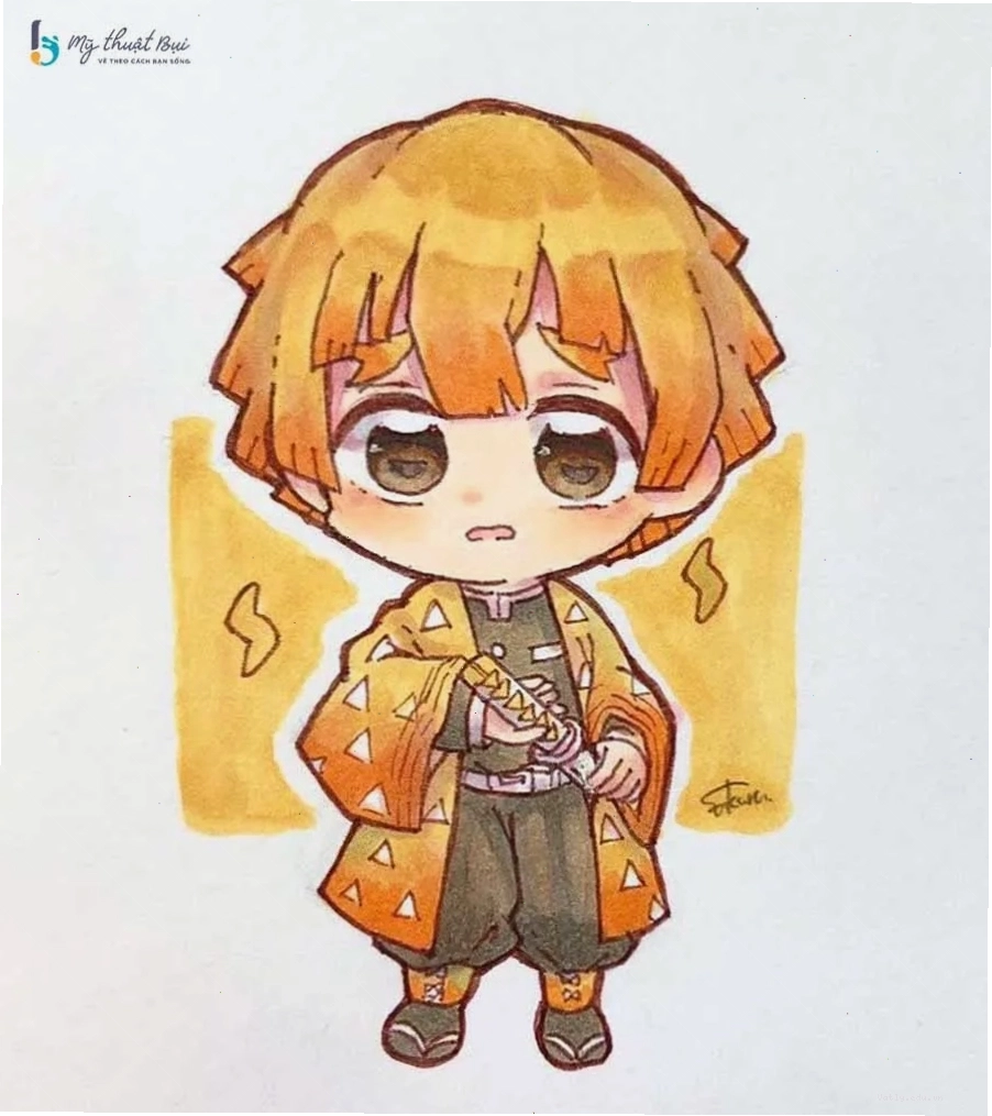 Vẽ nhân vật anime theo phong cách chibi