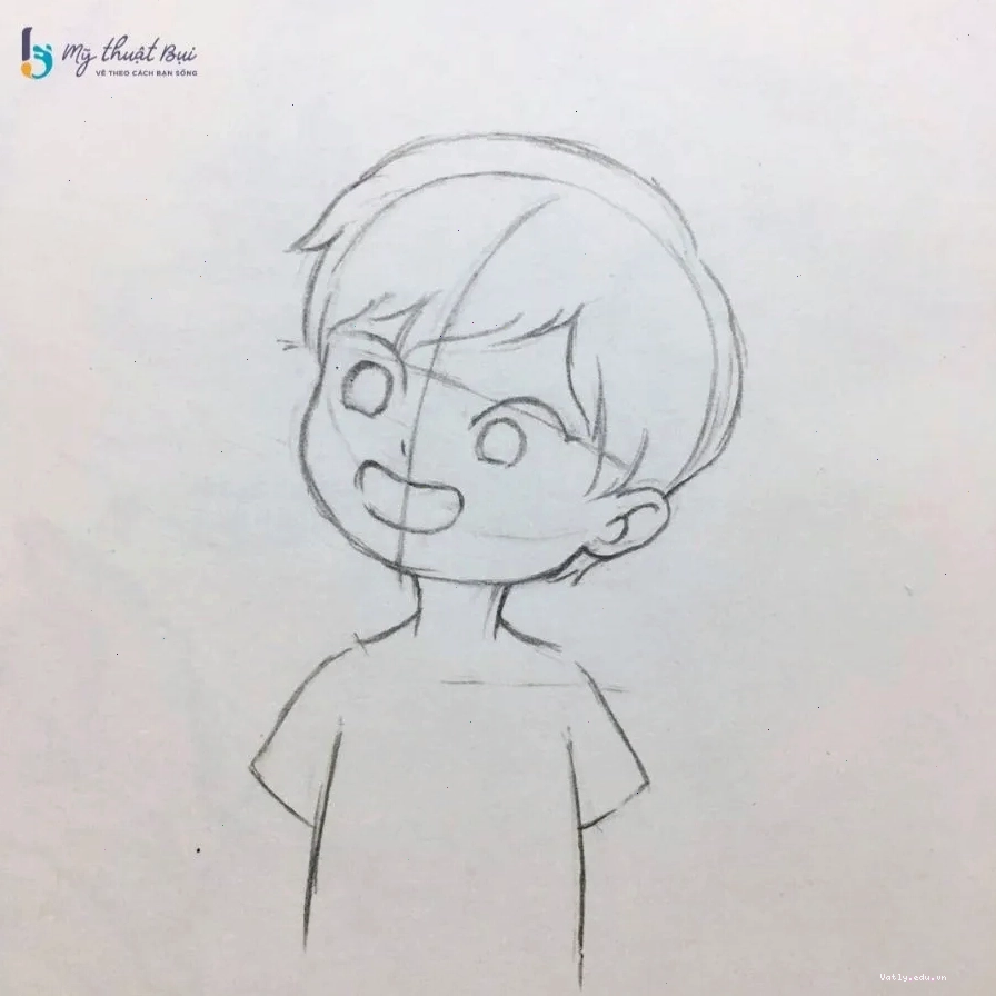 Vẽ phác thảo thân hình nhân vật anime nam